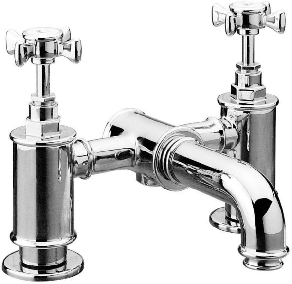 Mallard Deck Mounted Bath Filler Chrome