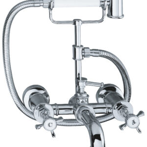 Mallard Wall Mounted Bath Shower Mixer Chrome