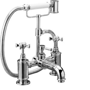 Mallard Deck Mounted Bath Shower Mixer Chrome