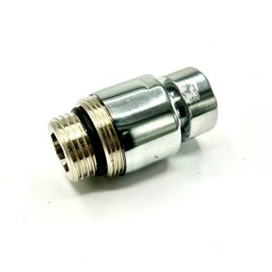 Adjustable ball joint connector 1/2" BSP Chrome